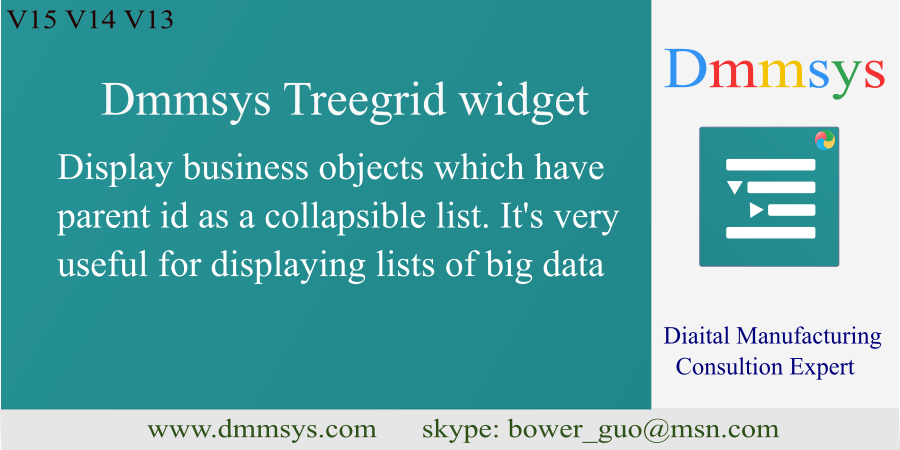 Dmmsys Treegrid Widget