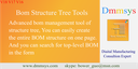 Mrp Bom Structure Management Tools