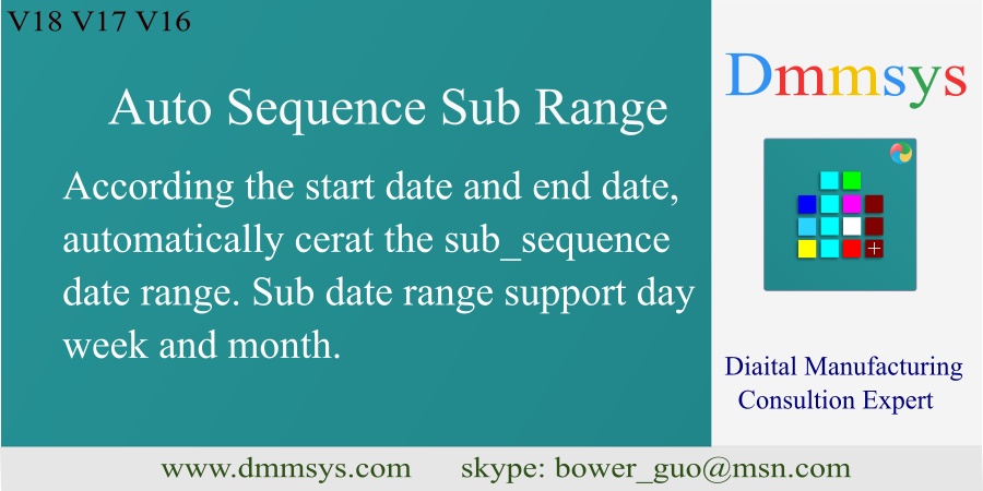 Auto Sub Date Range