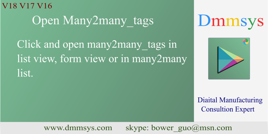 Many2many_tags With Open